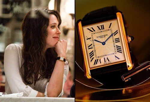 cartier tank in movies
