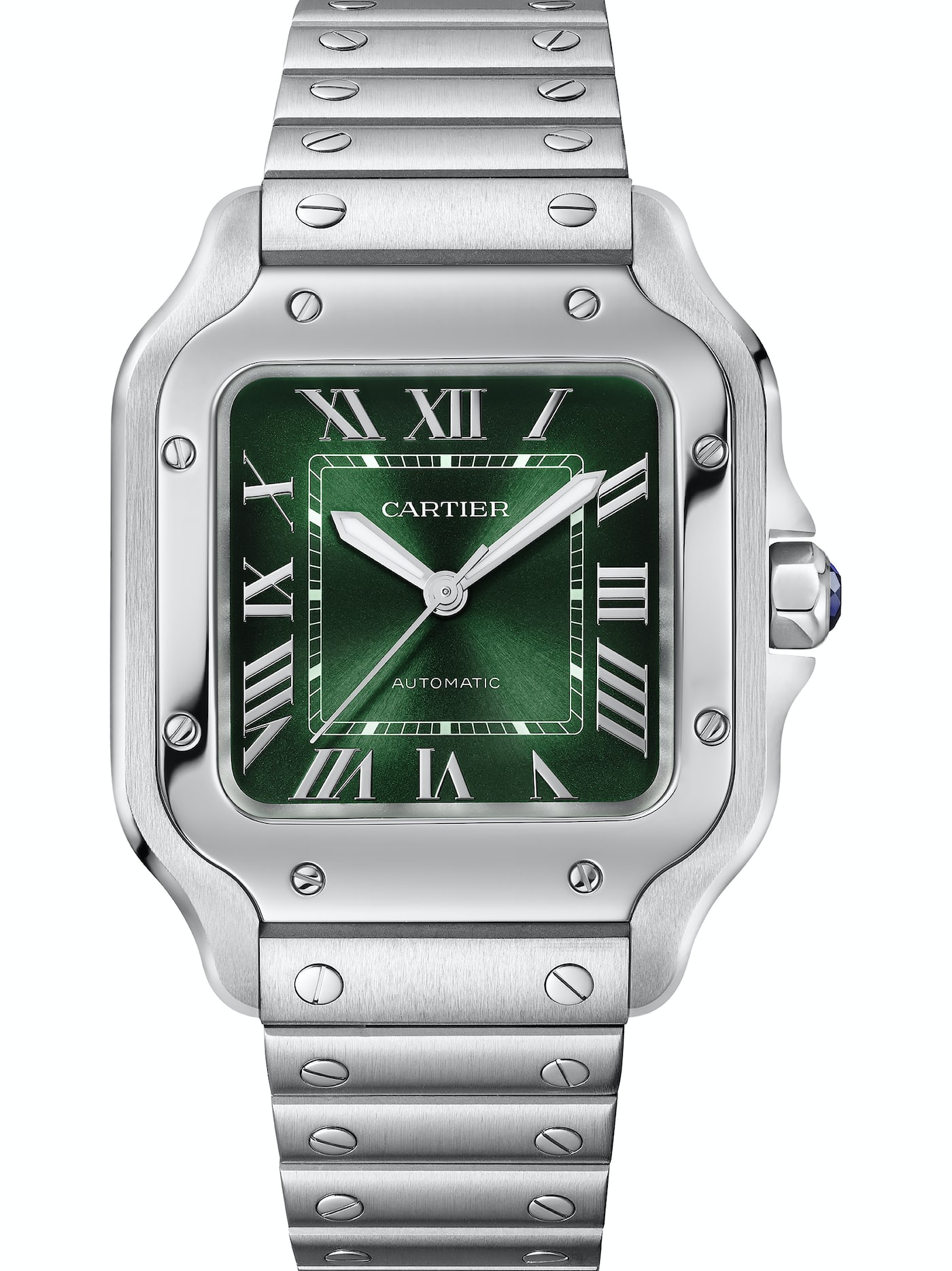 The 11 Fake Santos De Cartier With A New Shiny Green Dial « Canada